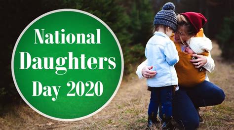 when is national daughters day 2020 in usa